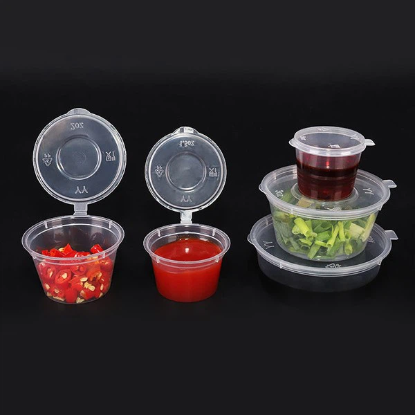 Hot And Sour Sauce Cups Clear Plastic Hot Sellers