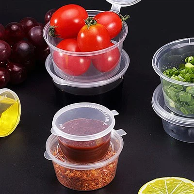 Κουτί συσκευασίας κυκλικής σάλτσας με ξίδι με λάδι